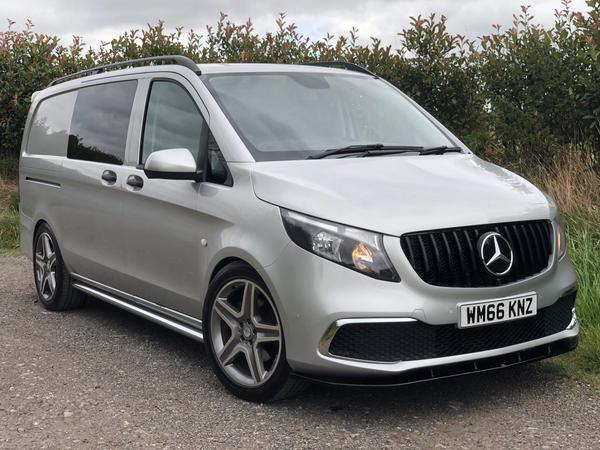 Mercedes-Benz Vito 2.1 119 CDI BlueTEC Sport Crew Van Double Cab 5dr Diesel G-Tronic+ RWD L2 Euro 6 (s/s) (LWB) (190 ps)