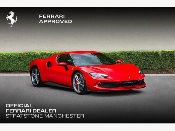 Ferrari 296 GTB 3.0T V6 7.45kWh F1 DCT Euro 6 (s/s) 2dr