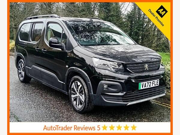 Peugeot e-Rifter 50kWh GT Long MPV Auto 5dr (7.4kW Charger)