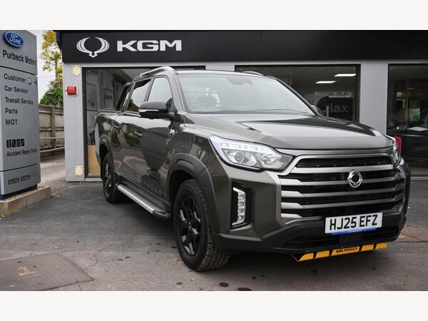 KGM Musso 2.2D Saracen Plus Auto 4WD LWB Euro 6 4dr