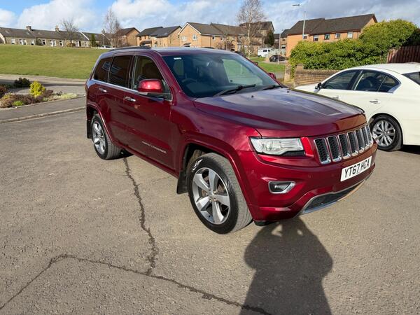 Jeep Grand Cherokee 3.0 V6 CRD Overland Auto 4WD Euro 6 5dr