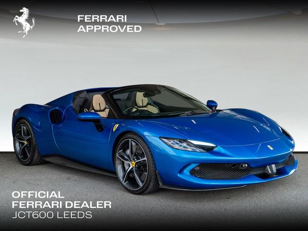 Ferrari 296 GTS 3.0T V6 Spider F1 DCT Euro 6 (s/s) 2dr 7.45kWh