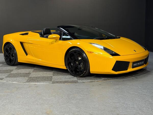 Lamborghini Gallardo 5.0 V10 Spyder EGear 4WD Euro 4 2dr