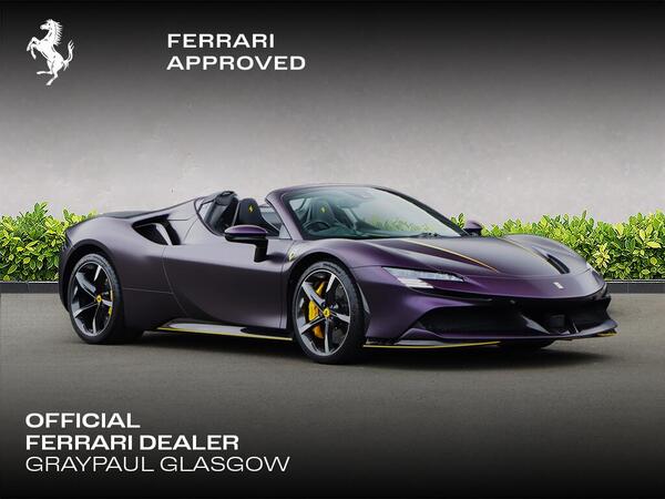 Ferrari SF90 Spider 4.0T V8 7.9kWh F1 DCT 4WD Euro 6 (s/s) 2dr