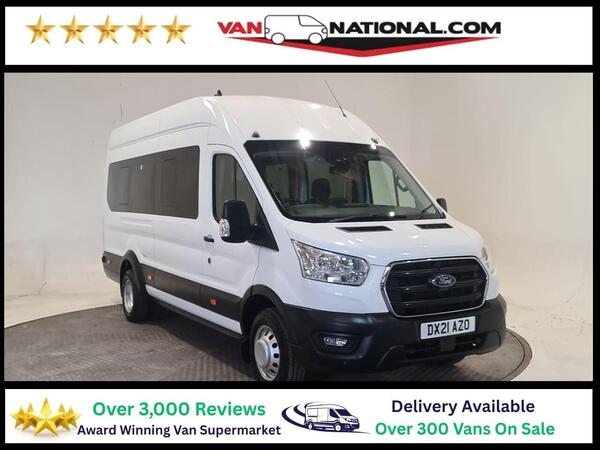 Ford Transit 2.0 420 ECOBLUE LEADER L4 H3 130 BHP XLWB 17 SEATS MINIBUS NO VAT