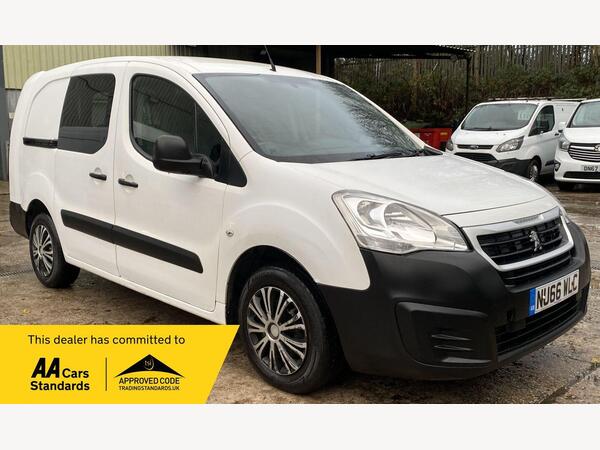 Peugeot Partner 1.6 BlueHDi 744 S Crew Van 6dr Diesel Manual L2 (113 g/km, 100 bhp)
