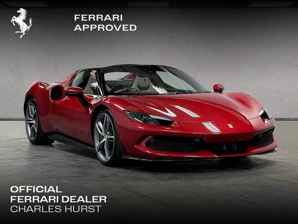 Ferrari 296 GTS 3.0T V6 Spider F1 DCT Euro 6 (s/s) 2dr 7.45kWh