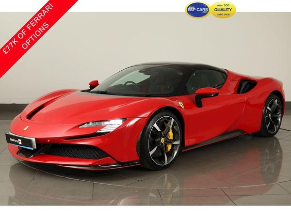 Ferrari SF90 Spider 4.0T V8 7.9kWh F1 DCT 4WD Euro 6 (s/s) 2dr