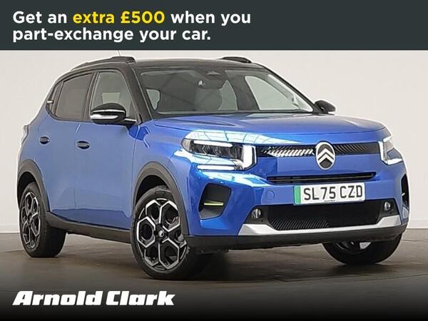 Citroen e-C3 Standard Range 44kWh MAX Auto 5dr (7.4kW Charger)