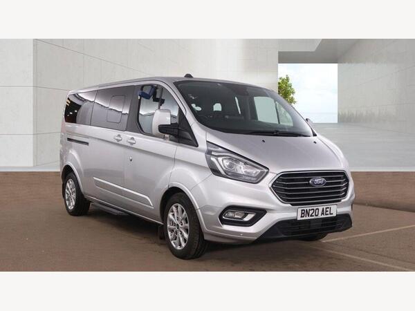 Ford Tourneo Custom 2.0 320 EcoBlue Titanium 9 seat Minibus 5dr Diesel Manual L2 Euro 6 (130 ps) NO VAT LWB FSH !!!! FULL LEATHER AND LONG WHEELBASE !!!