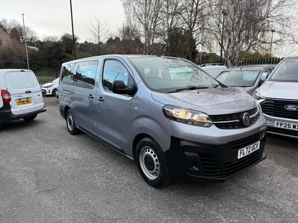 Vauxhall Vivaro Life 1.5 Turbo D Edition L LWB Euro 6 (s/s) 5dr (9 Seat)