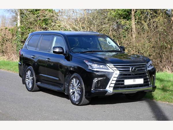 Lexus LX 570 5.7 V8 4WD 383bhp 8 Spd Auto 8 seats 5dr
