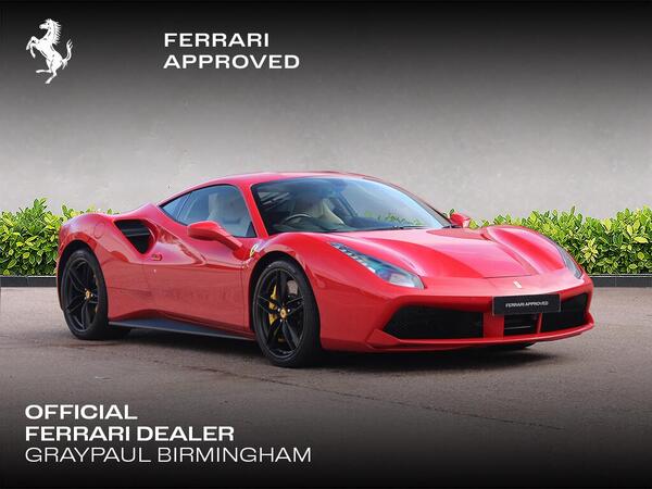 Ferrari 488 3.9T V8 GTB F1 DCT Euro 6 (s/s) 2dr