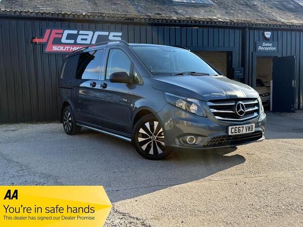 Mercedes-Benz Vito 2.1 119 CDI BlueTEC Sport Crew Van Double Cab 5dr Diesel G-Tronic+ RWD L1 Euro 6 (s/s) (190 ps)