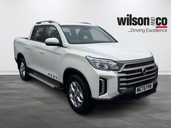 KGM Musso 2.2d Rebel Pickup Double Cab 4dr Diesel Manual 4wd Euro 6 (202 Ps)