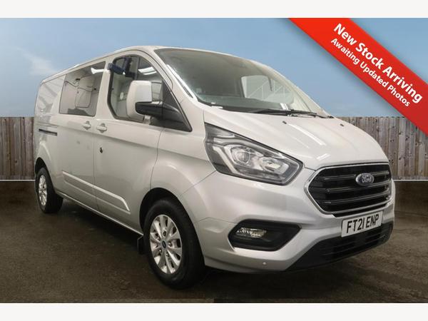 Ford Transit Custom 2.0 320 EcoBlue Limited Crew Van 5dr Diesel Auto L2 H1 Euro 6 (s/s) (130 ps)
