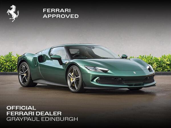 Ferrari 296 GTB 3.0T V6 7.45kWh F1 DCT Euro 6 (s/s) 2dr