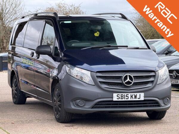 Mercedes-Benz Vito 2.1 114 CDI BlueTEC PRO Tourer Double Cab 5dr Diesel Manual RWD L3 Euro 6 (s/s) (XLWB) (136 ps) 9 SEATER NO VAT,FRESH SERVICE**