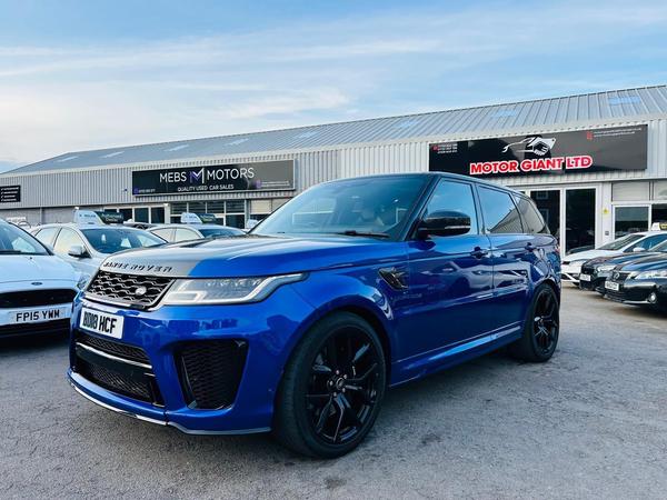 Land Rover Range Rover Sport 5.0 P575 V8 SVR Auto 4WD Euro 6 (s/s) 5dr