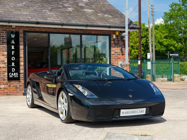 Lamborghini Gallardo 5.0 V10 Spyder EGear 4WD Euro 4 2dr