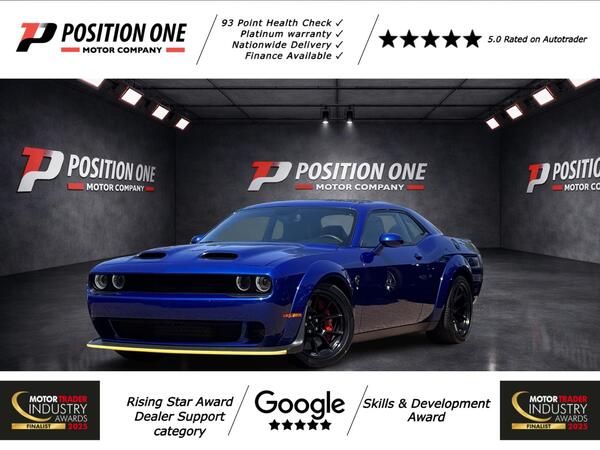 Dodge Challenger 6.2 HEMI SUPERCHARGED SRT HELLCAT REDEYE WIDEBODY 2dr