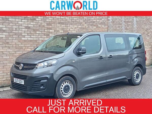 Vauxhall Vivaro Life 1.5 Turbo D Edition M SWB Euro 6 (s/s) 5dr (9 Seat)
