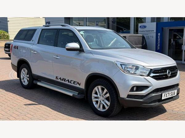 SsangYong Musso 2.2D Saracen Pickup Double Cab 4dr Diesel Auto 4WD Euro 6 (181 ps)