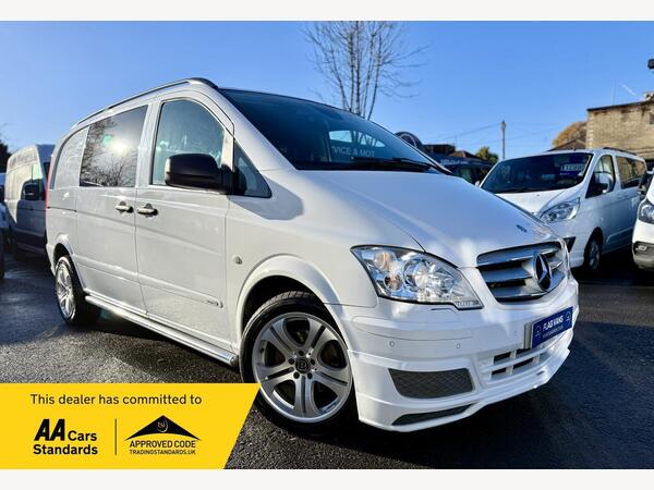 Mercedes-Benz Vito 3.0 122 CDi Dualiner Sport X 5dr Diesel Automatic (221 g/km, 224 bhp)
