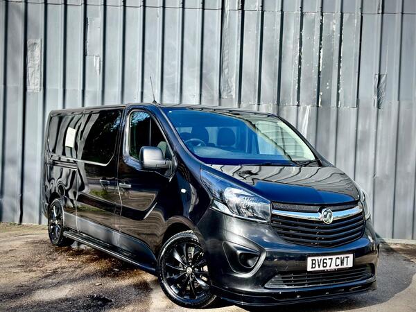 Vauxhall Vivaro 1.6 CDTi 2900 BiTurbo ecoTEC Combi Van Double Cab 5dr Diesel Manual L2 H1 Euro 6 (s/s) (9 Seat) (125 ps)