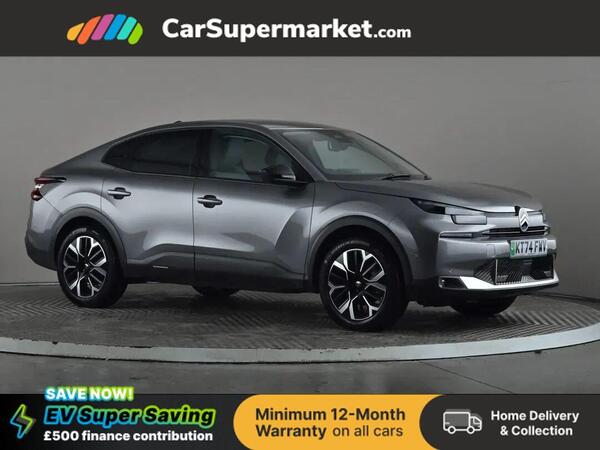 Citroen e-C4 X Extended Range 54kWh MAX Fastback Auto 4dr (7.4kW Charger)