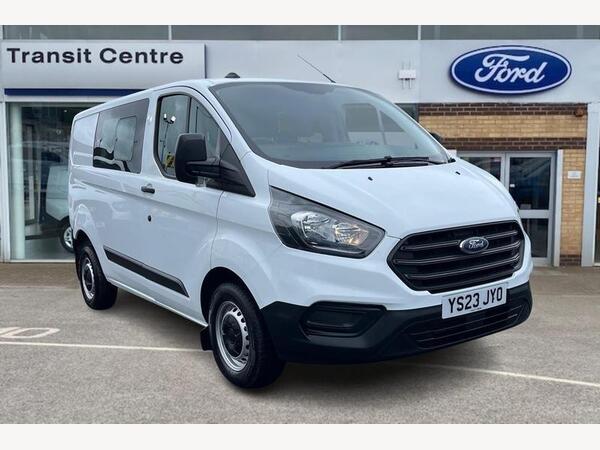 Ford Transit Custom 300 Leader L1 SWB Double Cab FWD 2.0 EcoBlue 105ps Low Roof