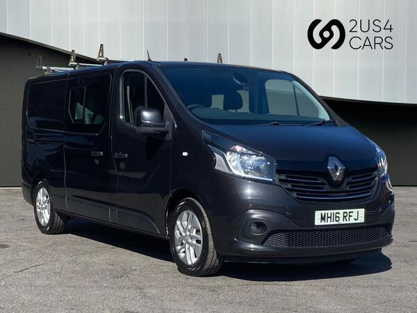 Renault Trafic 1.6 dCi ENERGY 29 Sport Crew Van Double Cab 5dr Diesel Manual LWB Euro 5 (s/s) (120 ps) 6 SEATER + FACELIFT