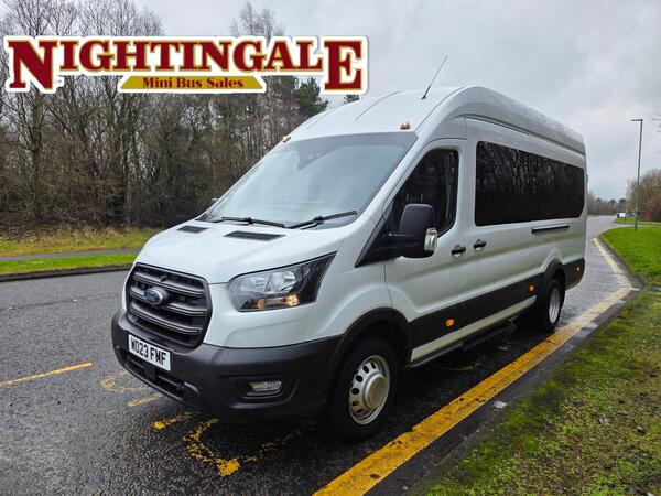 Ford Transit 2.0 460 EcoBlue Trend Minibus Double Cab 5dr Diesel Manual RWD L4 H3 Euro 6 (s/s) (17 Seat, DRW) (130 ps)