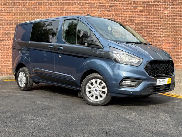 Ford Transit Custom 2.0 320 EcoBlue Limited Crew Van Auto L1 H1 Euro 6 (s/s) 5dr (6 Seat)