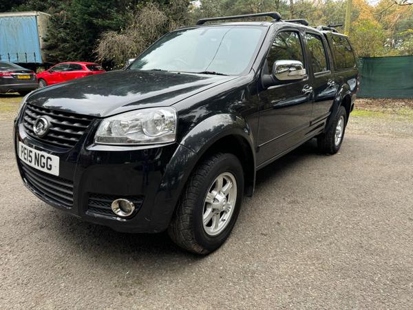 Great Wall Steed 2.0 TD SE Pickup 4dr Diesel Manual 4X4 (222 g/km, 141 bhp)
