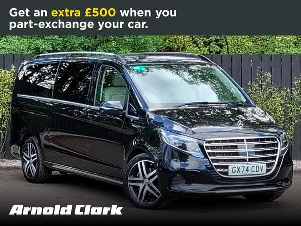 Mercedes-Benz V Class 2.0 V300d Exclusive G-Tronic+ Euro 6 (s/s) 5dr (7 Seat, Extra Long)