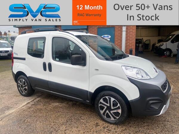 Fiat Fiorino 1.3 ADVENTURE FACTORY 5 SEAT EURO 6 COMBI / CREW VAN 75K MILES *** FREE MAINLAND UK DELIVERY ***
