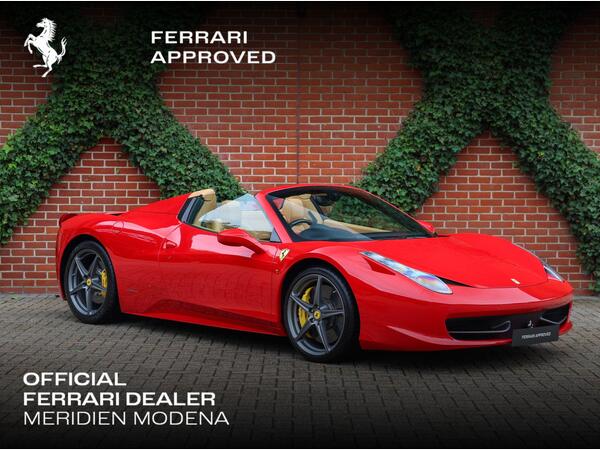 Ferrari 458 4.5 Spider F1 DCT Euro 5 2dr