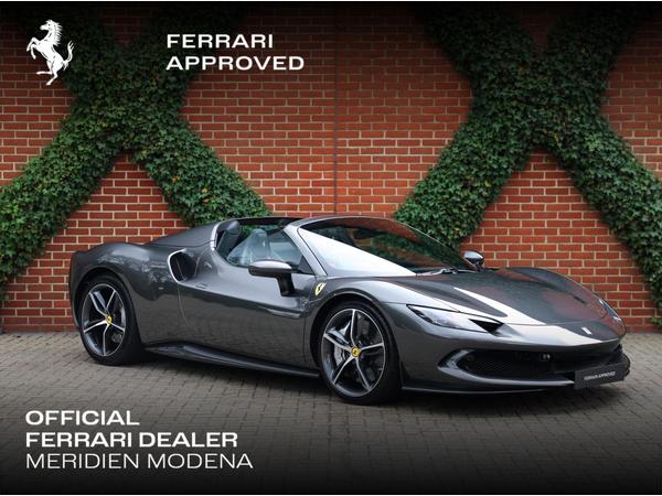 Ferrari 296 GTS 3.0T V6 Spider F1 DCT Euro 6 (s/s) 2dr 7.45kWh
