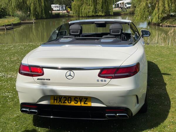 Mercedes-Benz S Class 4.0 S63 V8 BiTurbo AMG Cabriolet SpdS MCT Euro 6 (s/s) 2dr