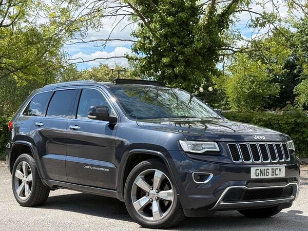 Jeep Grand Cherokee 3.0 V6 CRD Overland Auto 4WD Euro 6 5dr