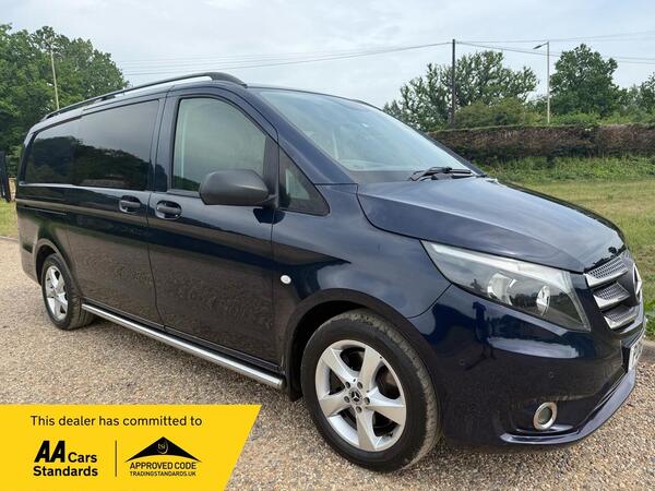 Mercedes-Benz Vito 2.1 119 CDI BlueTEC Sport Crew Van G-Tronic+ RWD L2 Euro 6 (s/s) 5dr (LWB)