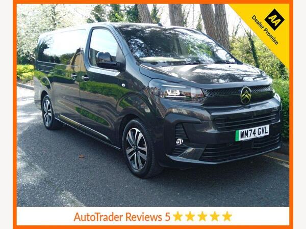 Citroen e-SpaceTourer 75kWh MAX Auto LWB 5dr (11kW Charger)