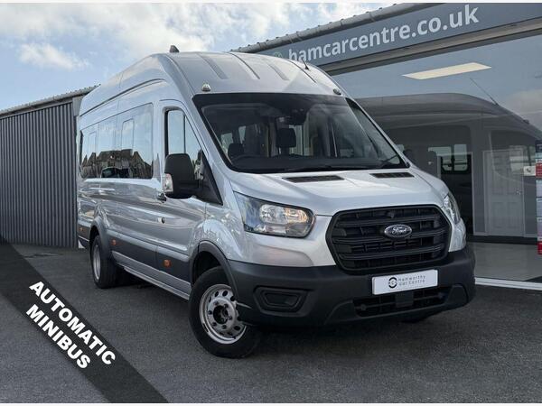 Ford Transit 2.0 460 EcoBlue Leader Minibus Double Cab 5dr Diesel Auto RWD L4 H3 Euro 6 (s/s) (17 Seat, DRW) (165 ps) AIR-CON~B/TOOTH+EMERGENCY BRAKE