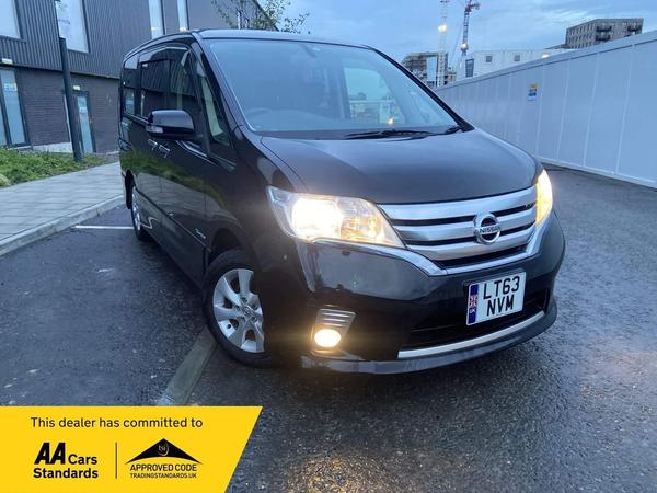 Nissan Serena 2.0 PURE DRIVE S-HYBRID PETROL 8 SEATS 5dr
