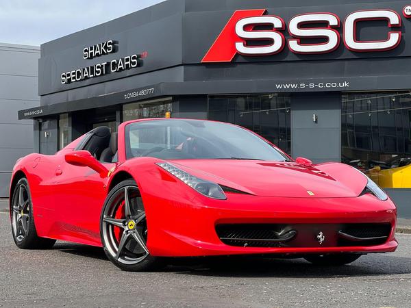 Ferrari 458 4.5 Spider F1 DCT Euro 5 2dr
