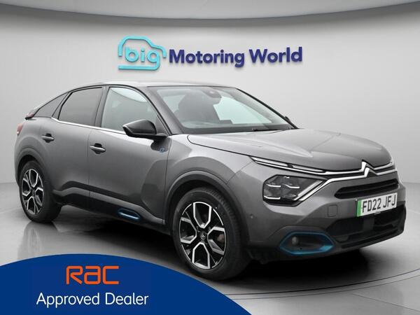 Citroen e-C4 50kWh Shine Plus Auto 5dr (7.4kW Charger)