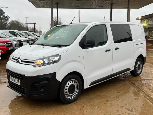 Citroen Dispatch 2.0 BlueHDi 1200 Enterprise Pro M Crew Van Double Cab 6dr Diesel Manual MWB Euro 6 (s/s) (145 ps)