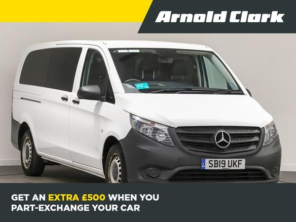 Mercedes-Benz Vito 2.1 114 CDI BlueTEC PRO Tourer Double Cab 5dr Diesel Manual RWD L3 Euro 6 (s/s) (XLWB) (136 ps)