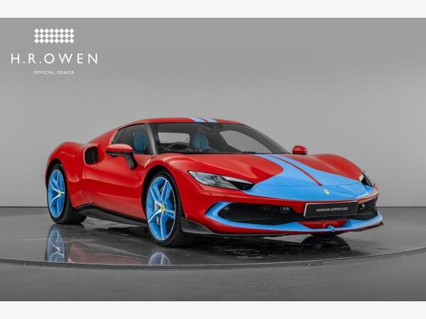 Ferrari 296 GTB 3.0T V6 7.45kWh F1 DCT Euro 6 (s/s) 2dr